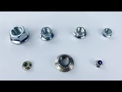 12점 플랜지 너트, 육각 플랜지 너트